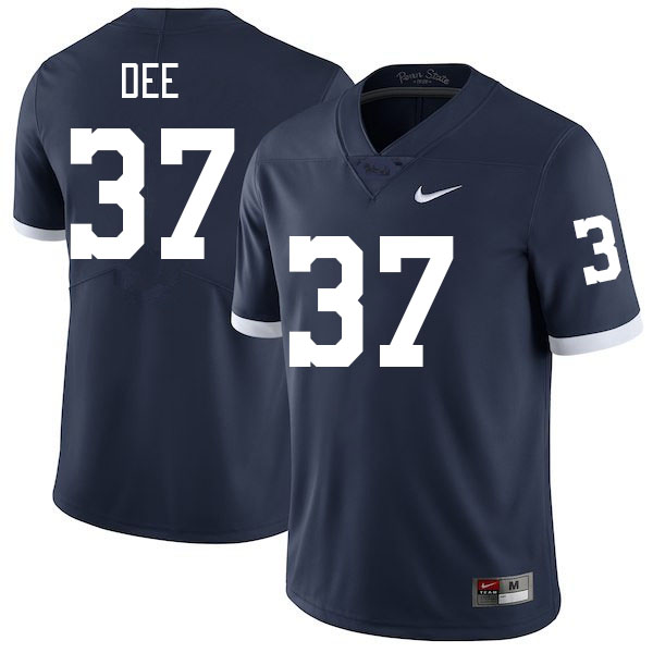 Men #37 Beckham Dee Penn State Nittany Lions College Football Jerseys Stitched-Retro